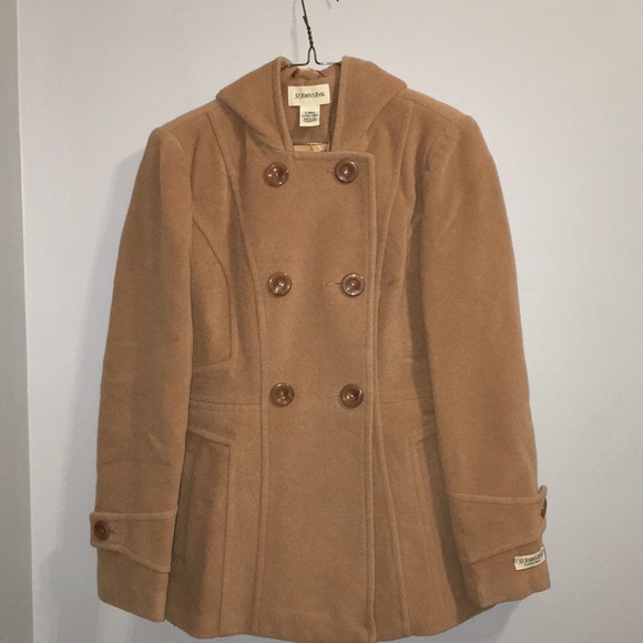 St. John's Bay Jackets & Blazers - St. John’s bay pea coat wool/ cashmere blend xs-s
